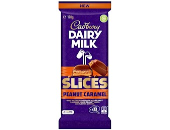 CADBURY PEANUT CARAMEL SLICE 170G