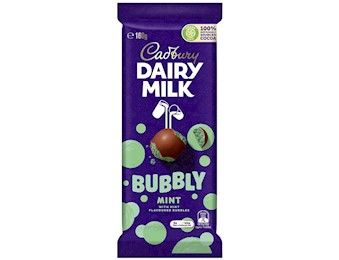 CADBURY King Size DAIRY MILK MINT BUBBLY 160G