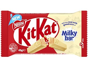 NESTLE KIT KAT WHITE MILKYBAR 45G