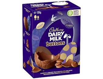 CADBURY CDM BUTTONS&EGG 135G