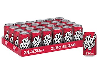 DR PEPPER ZERO SUGAR 330ML