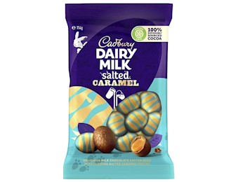 CADBURY SALTED CARAMEL MINI EGG BAG 114GX27