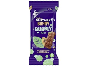 CADBURY MINT BUBBLY BUNNIES 32G 