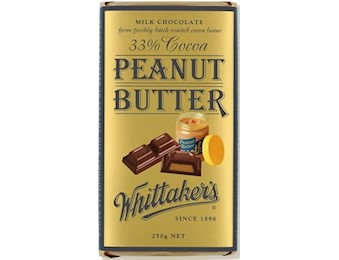 WHITTAKERS PEANUT BUTTER BLOCK 250G