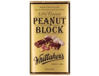 WHITTAKERS PEANUT BLOCK 250G