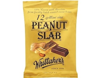 WHITTAKERS PEANUT MINI SLABS 18OG