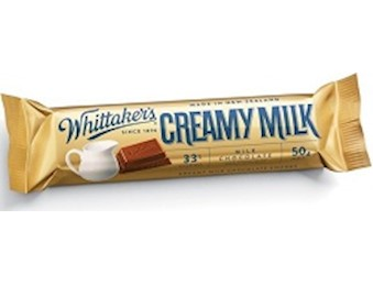 WHITTAKERS CREAMY MILK CHUNKS 50G