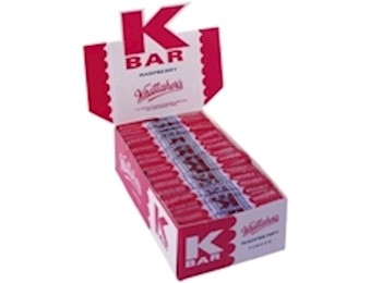 WHITTAKERS RASPBERRY K-BARS 24G