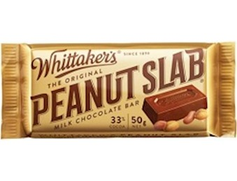 WHITTAKERS PEANUT SLAB 50G