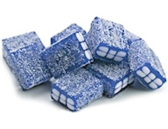 FINI FIZZY BLUE RASP BRICKS