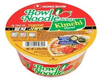 NSHIM H&S KIMCHI BOWL NOODLE 86G