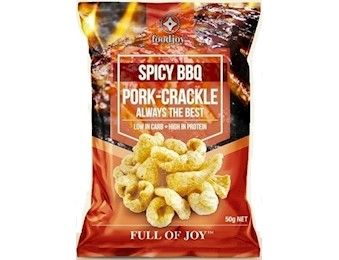 FJOY SPICY BBQ PORK CRACKLE 50G