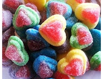 DRAGON SOUR TRIPLE HEARTS 2KG PACK