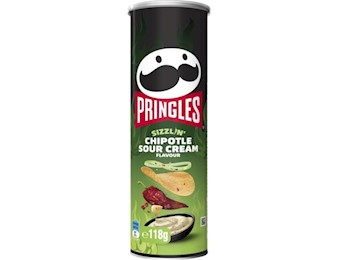 PRINGLE CHIPOTLE SOUR CREAM 118G