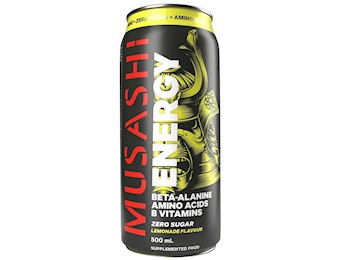 MUSASHI ENERGY LEMONADE SF CAN 500ML