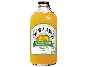 BUNDABERG TROP MANGO 340ML