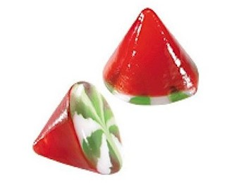 VIDAL STRAWBERRY TWISTED CONES X125