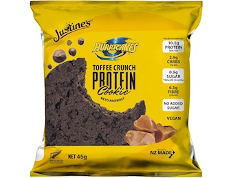 JUSTINE TOFFEE CRUNCH COOKIES 45G