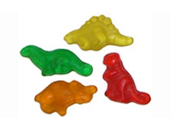 GUMMI DINOSAURS X 488 APR