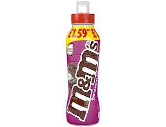 MARS M&M BROWNIE MILK PMP 350ML X8