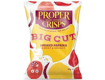 PROPER CRIPS BIG CUT SMOKED PAPRIKA 40G