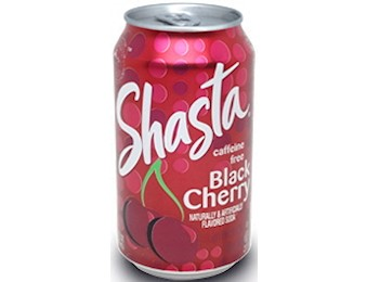 SHASTA BLACK CHERRY 355ML