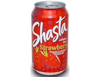 SHASTA STRAWBERRY 355ML