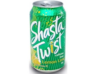 SHASTA TWIST LIME/LEMON 355ML