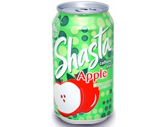 SHASTA APPLE 355ML