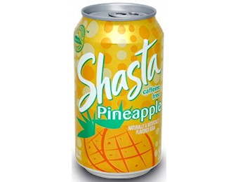 SHASTA PINEAPPLE 355ML