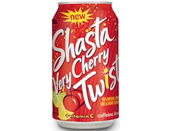 SHASTA VERY CHERRY TWIST 355ML