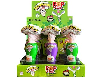 POP PALS WARHEADS LOLLIPOP 8G