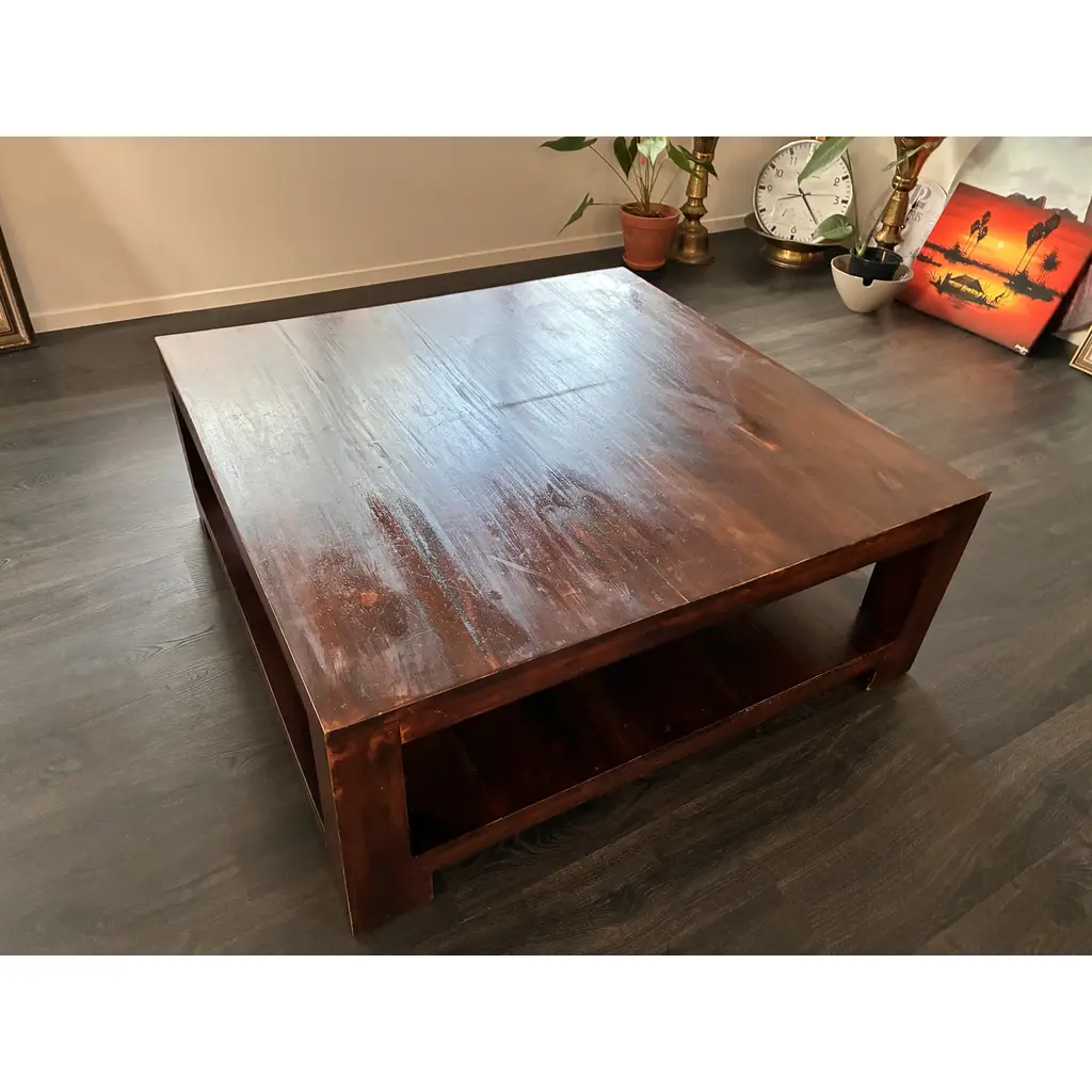 Solid Wooden Coffee Table 1